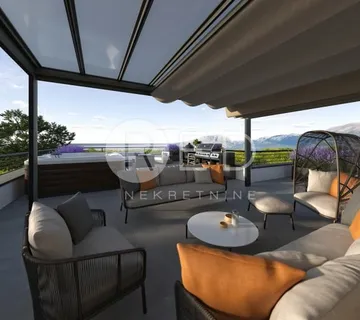 MANDRE NOVOGRADNJA   Luksuzni Penthouse s privatnim ulazom i panoramskim pogledom na more! - cover