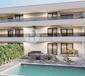 MALINSKA - STAN U IZGRADNJI S POGLEDOM NA MORE, 80,05 m2 - Malinska, Malinska-Dubašnica