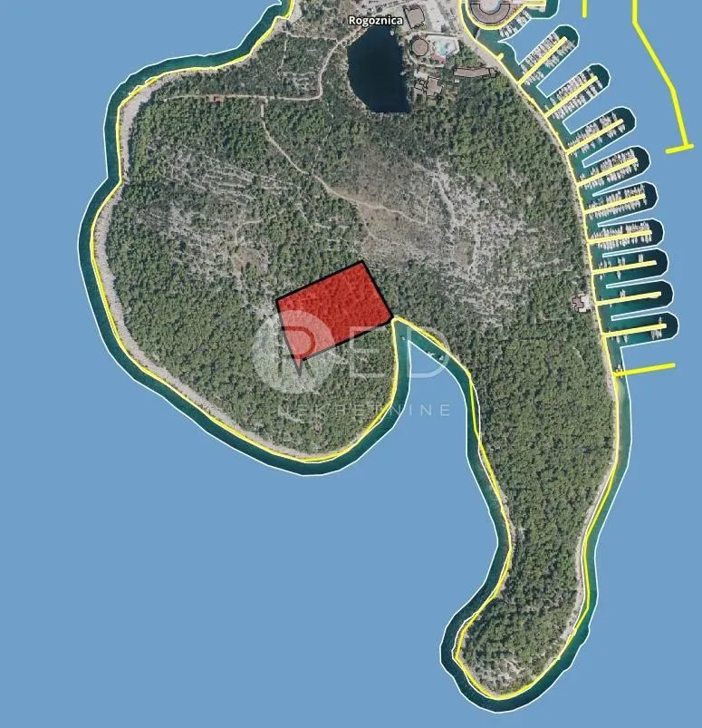 ROGOZNICA - ZEMLJIŠTE S PANORAMSKIM POGLEDOM NA MORE  - cover