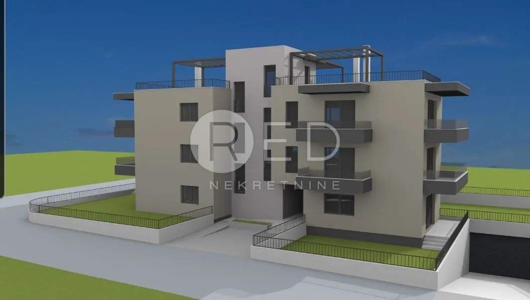 NOVOGRADNJA SUKOŠAN – STAN 55.79 m² – LIFT, GARAŽA I KROVNA TERASA - cover