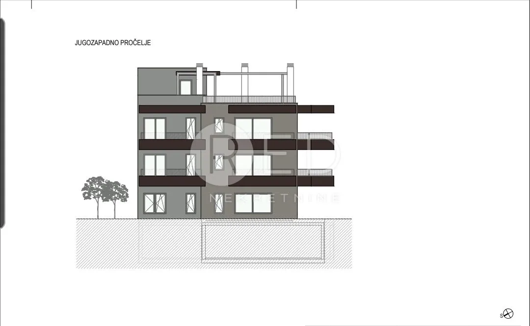 SUKOŠAN – MODERAN APARTMAN 70.17 m² – LIFT, GARAŽA – NOVOGRADNJA - cover