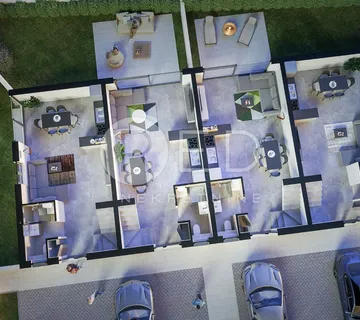 STAN S DVIJE ETAŽE I DVORIŠTEM S4 - VRSI, ZADARSKA - cover