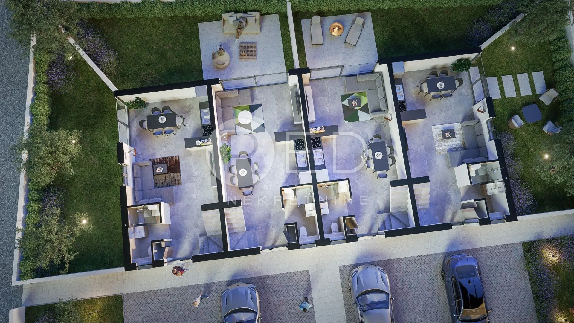 STAN S DVIJE ETAŽE I DVORIŠTEM S4 - VRSI, ZADARSKA - cover