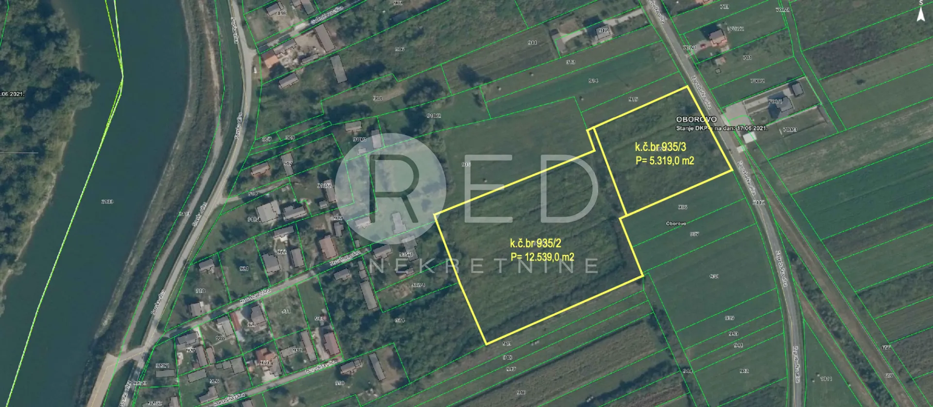 PRODAJA ZEMLJIŠTA RUGVICA OBOROVO - cover