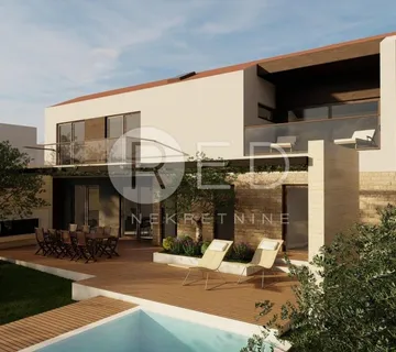 ZEMLJIŠTE S PRAVOMOČNOM DOZVOLOM ZA KUĆU S BAZENOM - JAKIŠNICA, PAG - cover