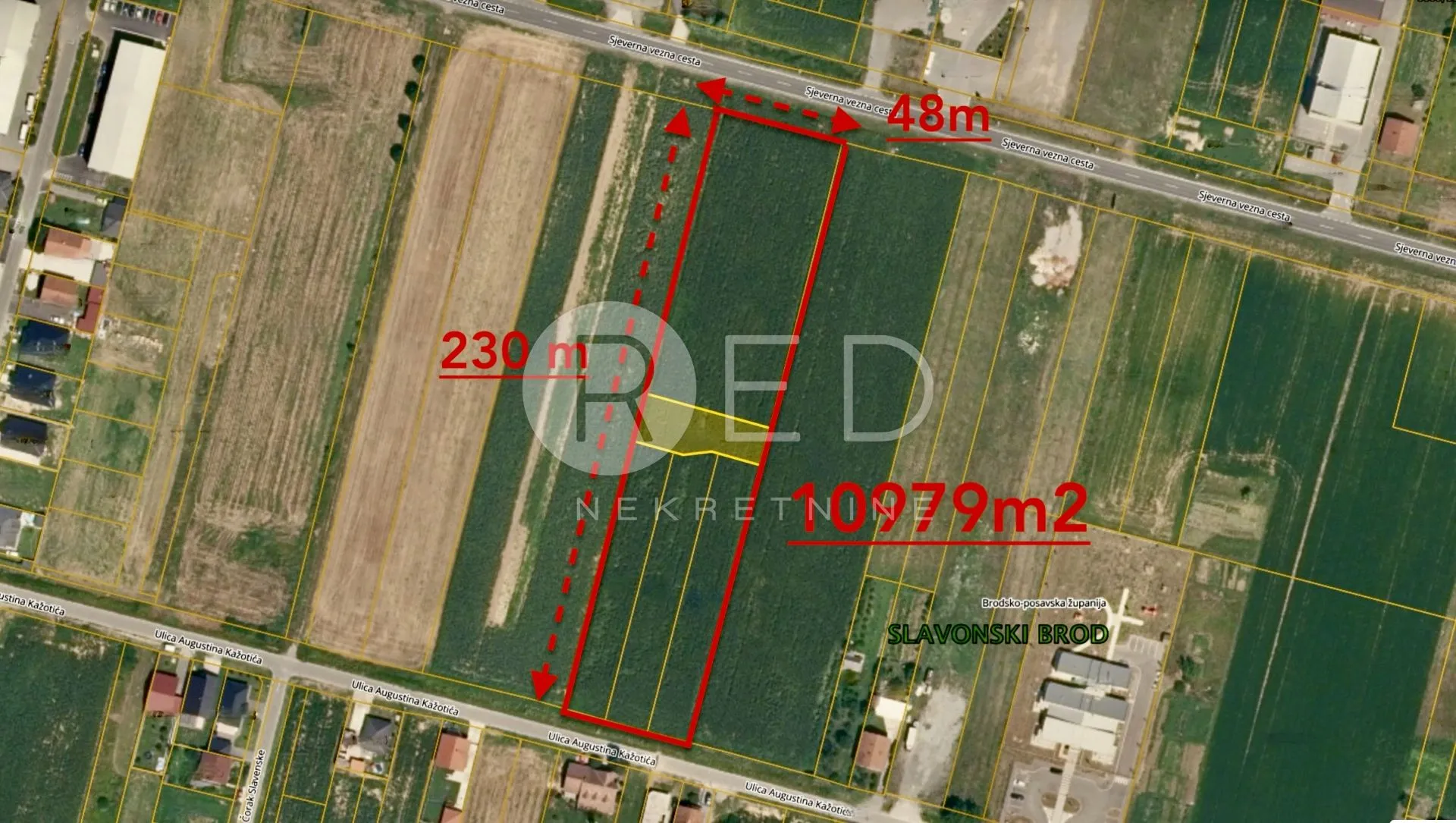 SL.BROD-SJ.VEZNA CESTA, GRAĐEVINSKO ZEMLJIŠTE - cover