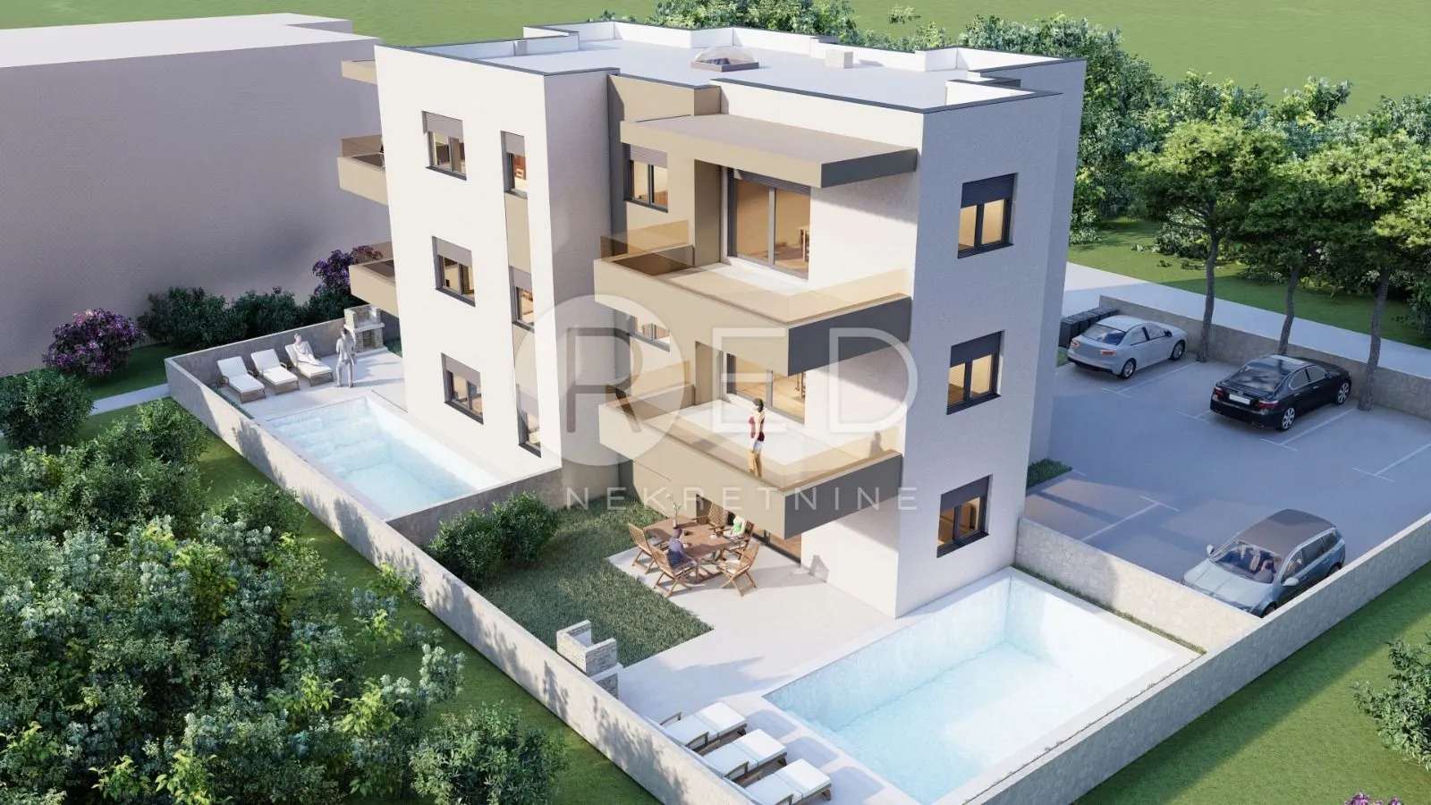 Stan na prvom katu u novogradnji 63 m2 - PAG - cover