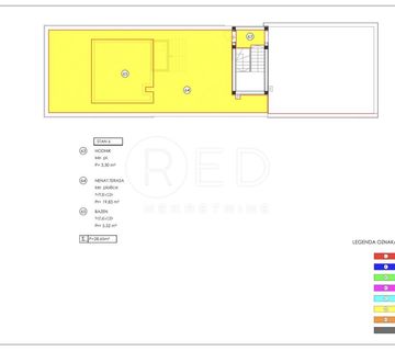 LUKSUZNI PENTHOUSE S BAZENOM NA KROVNOJ TERASI U MOCIRAMA / BELAFUŽI - cover