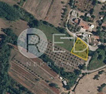 Istra, Sutivanac - građevinsko zemljište s prekrasnim pogledom, 1481 m2 - cover