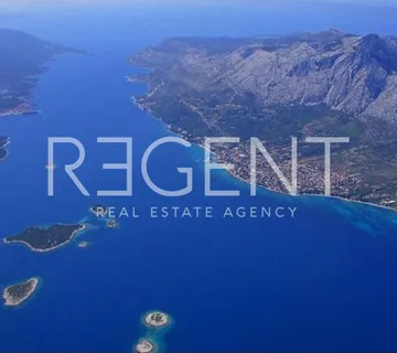 Građevinsko zemljište 930 m², Orebić — pravokutna parcela