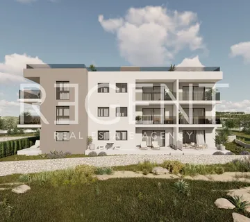 Trogir, Čiovo - Penthouse s pogledom na more 80 m2 novogradnja