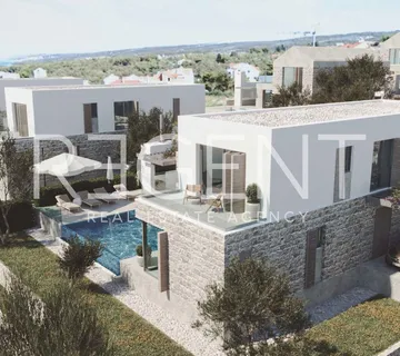 Brač, Supetar - Vila s bazenom u luksuznom kompleksu 255 m2