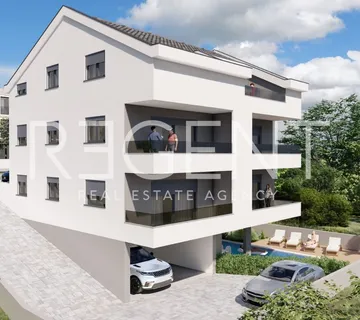 Trogir, Čiovo – Dvosoban stan s terasom u novogradnji