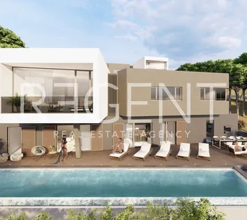 Trogir, Seget Donji - Ekskluzivna vila s bazenom i pogledom na more 262 m2