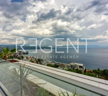 Kvarner, Opatija - Luksuzan penthouse s bazenom, novogradnja 275 m2 - cover