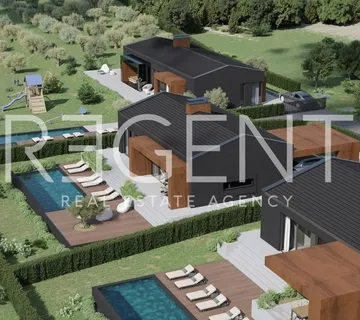 Istra, Vižinada - Projekt luksuznih vila u nizu s bazenima