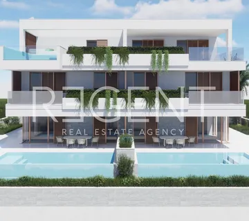 Trogir, Sevid - Luksuzan penthouse s bazenom - Vinišće, Marina