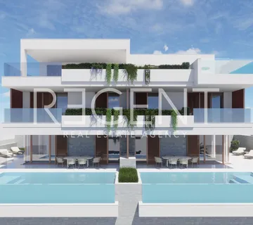 Trogir, Sevid - Luksuzan penthouse s bazenom - Vinišće, Marina