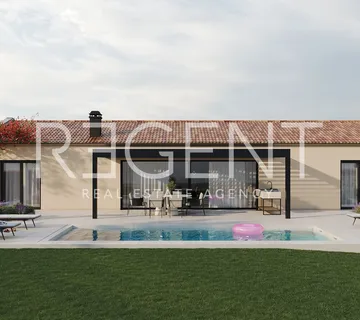 Istra, Žminj - Moderna prizemnica s bazenom 106 m2 - cover