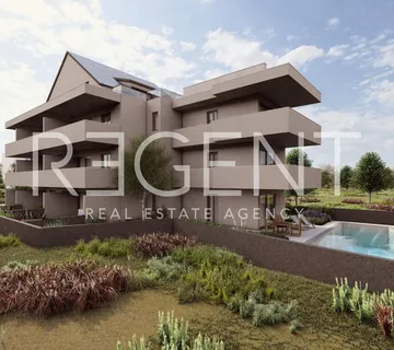 Šibenik, Rogoznica - Penthouse s privatnim bazenom na terasi 92 m2