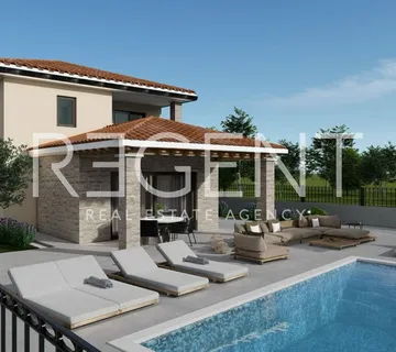 Poreč, Vežnaveri – moderna dvoetažna kuća s bazenom - Vržnaveri, Poreč