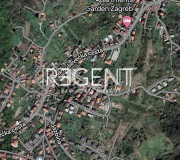 Zagreb, Gračani - Građevinsko zemljište 3210 m2