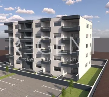 Trogir, Seget Donji – Dvosoban stan s loggiom 75 m2, novogradnja - Seget Donji, Seget