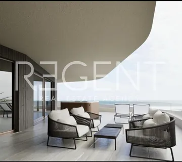 Penthouse 301 m², Volosko-Opatija — sauna, pogled na more, 4SS