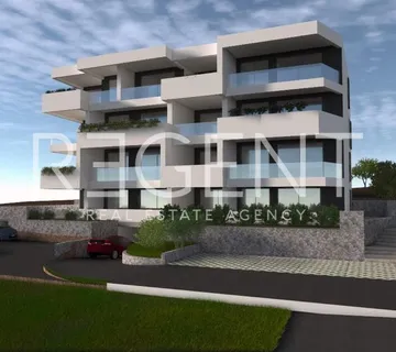 Trogir, Okrug Gornji – Dvosoban stan s terasom 66 m2 novogradnja