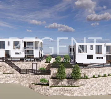 Split, Klis - Zemljište 1800 m2 s projektom za dvije vile