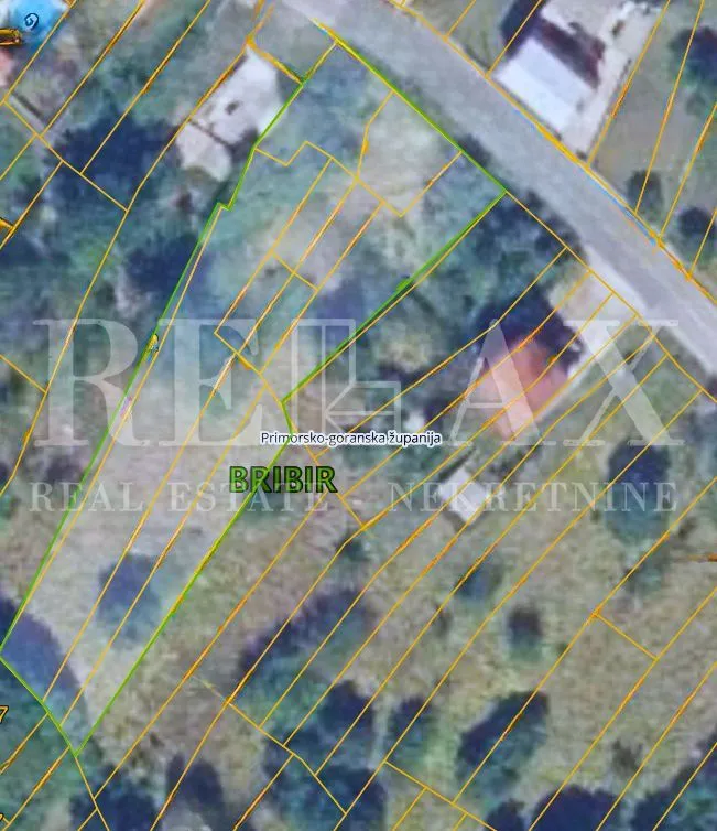 Bribir - građevinski teren uz cestu - cover