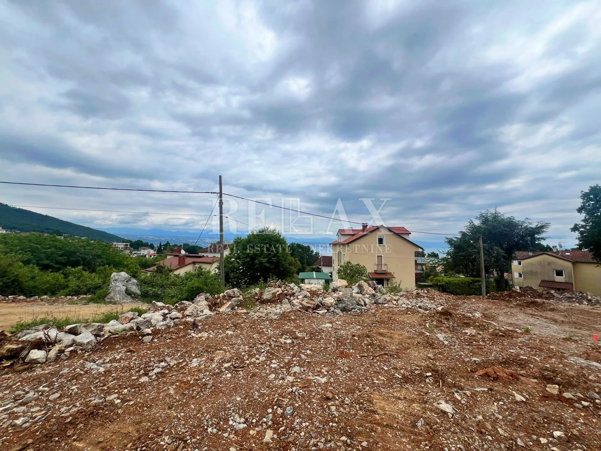 Oprić, Lovran - građevinsko zemljište, 633 m2 - cover