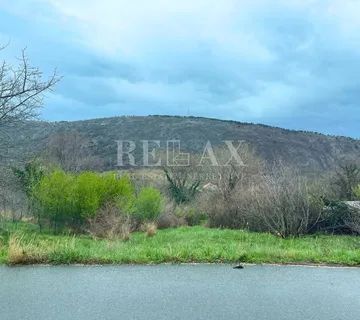 Bribir - građevinski teren sa ucrtanim objektima - Bribir, Vinodolska općina