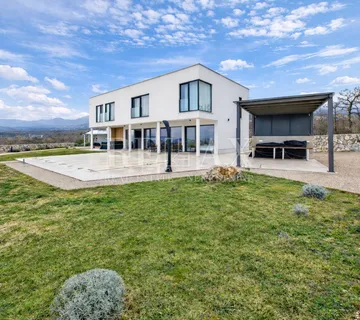 Šmrika - predivna vila s bazenom i pogledom na more - cover