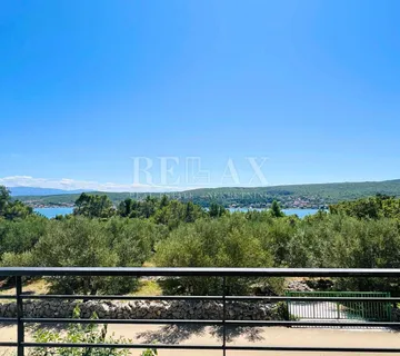 Otok Krk - Čižići - stan u novogradnji s pogledom - cover