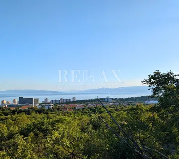 Rijeka, Trsat - građevinsko zemljište sa pogledom na more - cover