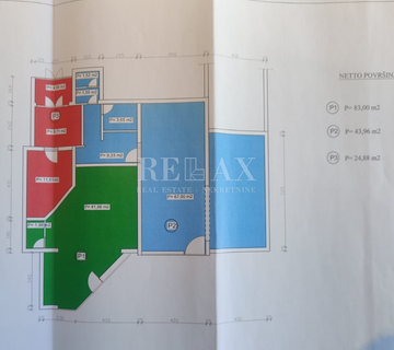 NOVI VINODOLSKI - Poslovni prostor 154 m2 u centru grada - cover