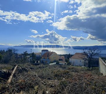 CRIKVENICA - Prostrani građevinski teren sa panoramskim pogledom - cover