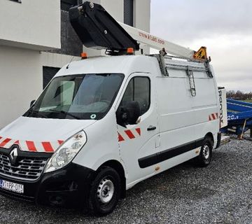 Renault Master Auto košara KLUBB 12M 2017G KRAN Klima LEASING  U - cover