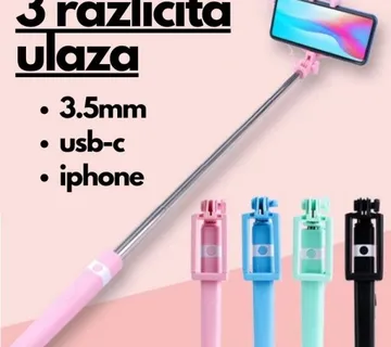 Selfie štap monopod stick - cover