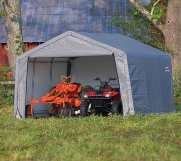Garaža/spremište 13,7 m² - 3,7 x 3,7 x 2,6 m - SIVA - cover