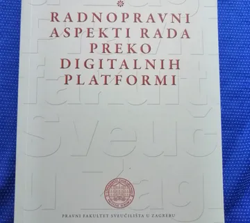 Radnopravni aspekti rada preko digitalnih platformi - cover