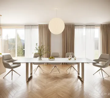 Blagovaonski stol Edge 300x100cm, Materijal: Keramika Laminam - cover
