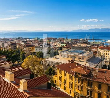 RIJEKA, BELVEDER – gospodski stan s panoramskim pogledom na Kvarner