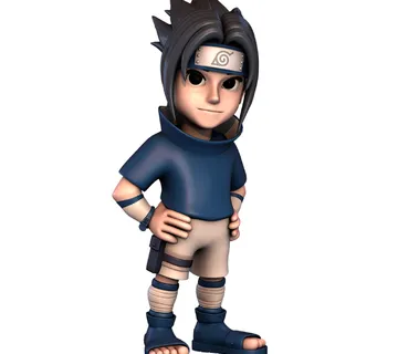 Naruto Sasuke Uchiha Minix figura 12cm - cover