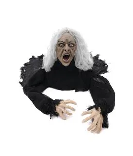 EUROPALMS Halloween Zombie old man, animated - cover