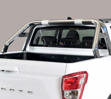 Roll bar - Misutonida -Design - 76 mm - Crom/Crni mat - SSangYong Muss - cover