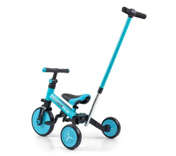 Milly Mally tricikl 4u1 optimus plus plavi - cover
