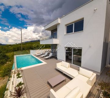 GRIŽANE, MODERNA VILA S POGLEDOM, 470.000 EUR - cover