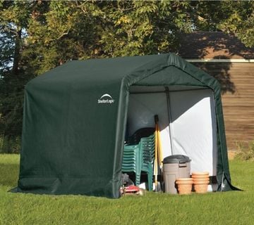 Garaža/spremište 5,76 m² - 2,4 x 2,4 x 2,4 m - ZELENA - cover